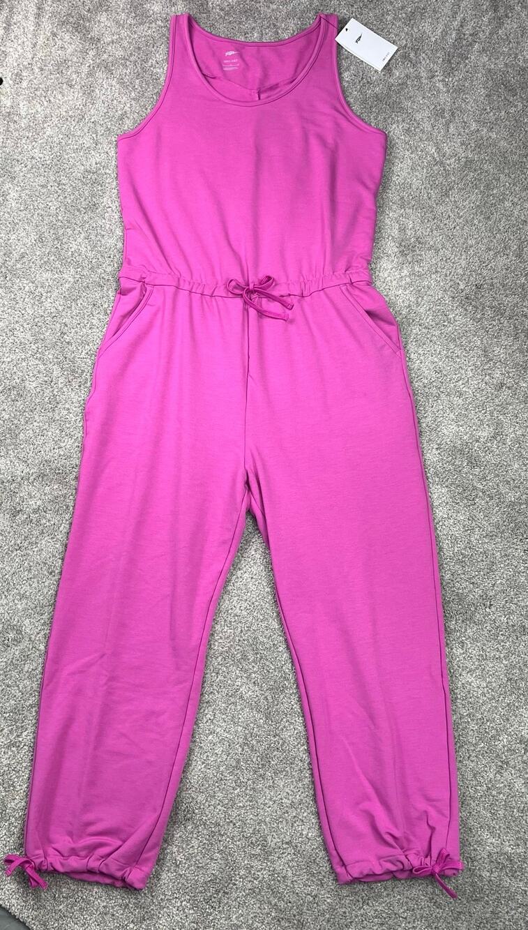 NWT! Nike Yoga Jumpsuit size L Magenta